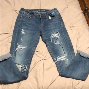 American Eagle Tomgirl Crops